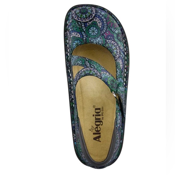 ALEGRIA 🦋Dayna Blue Spiro Mary Jane Size 39 - Picture 1 of 9